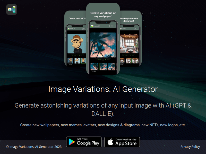 Image Variations: AI Generator