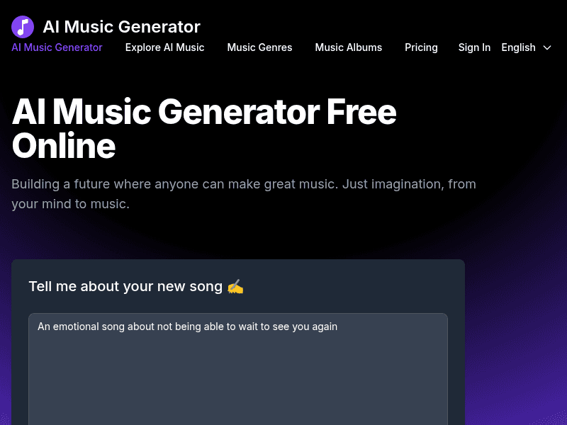 Udio AI Music Generator