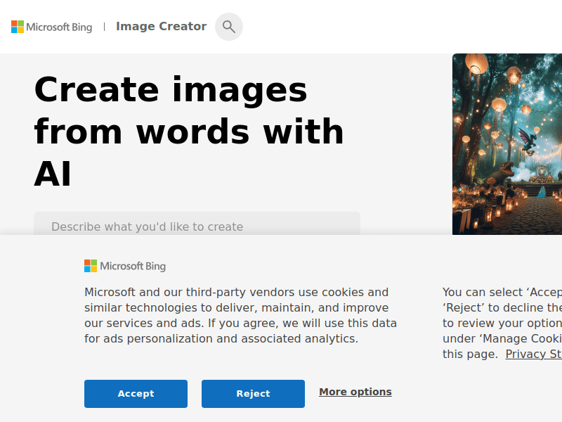 Bing Image Creator