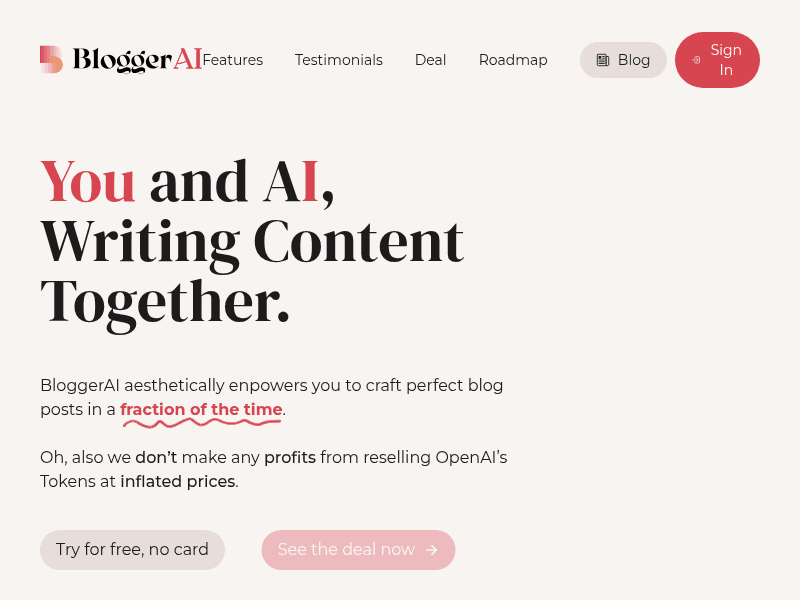 BloggerAI