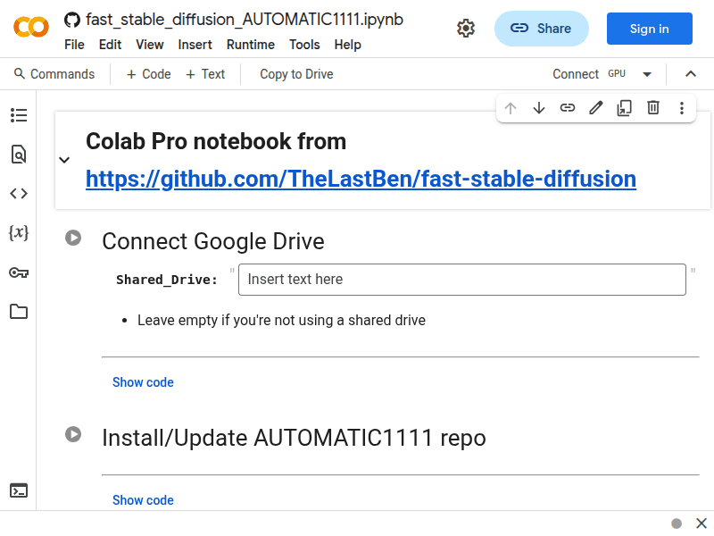 Automatic 1111