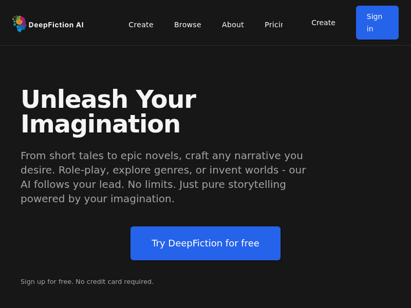DeepFiction AI