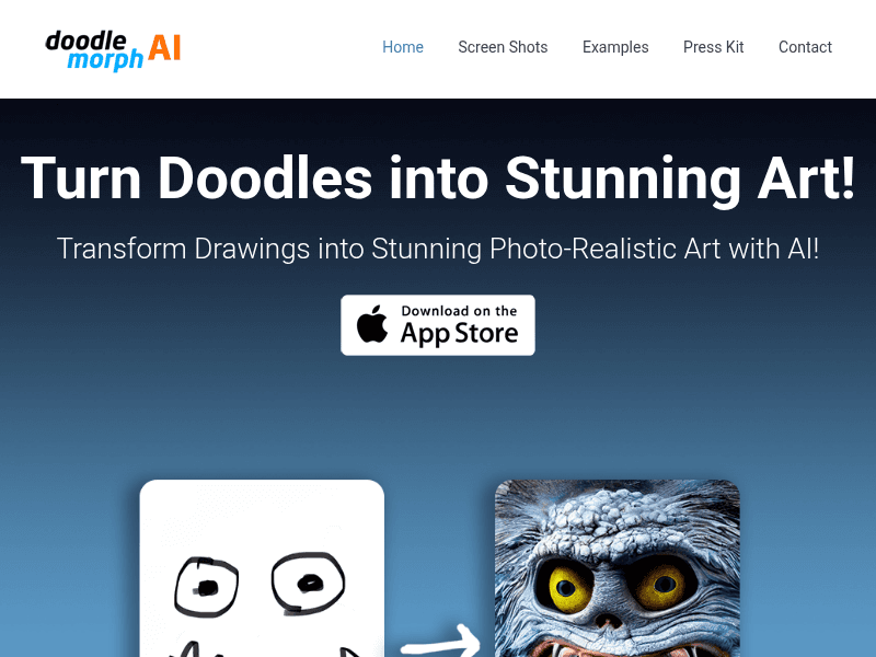 Doodle Morph AI