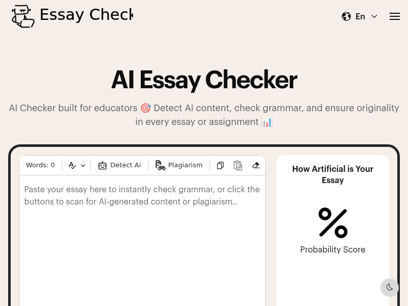 AI Essay Checker