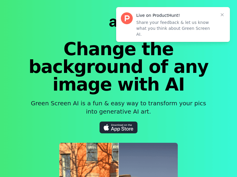 Green Screen AI