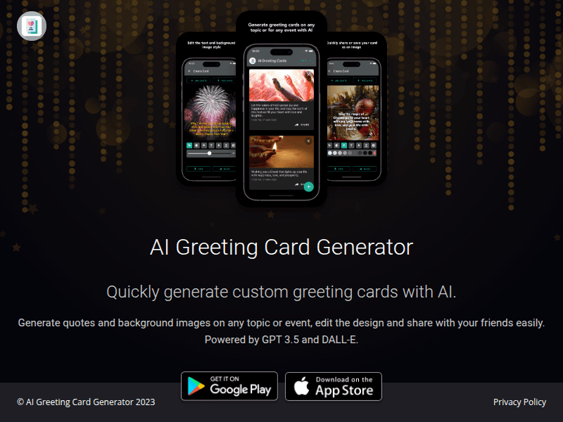 AI Greeting Card Generator