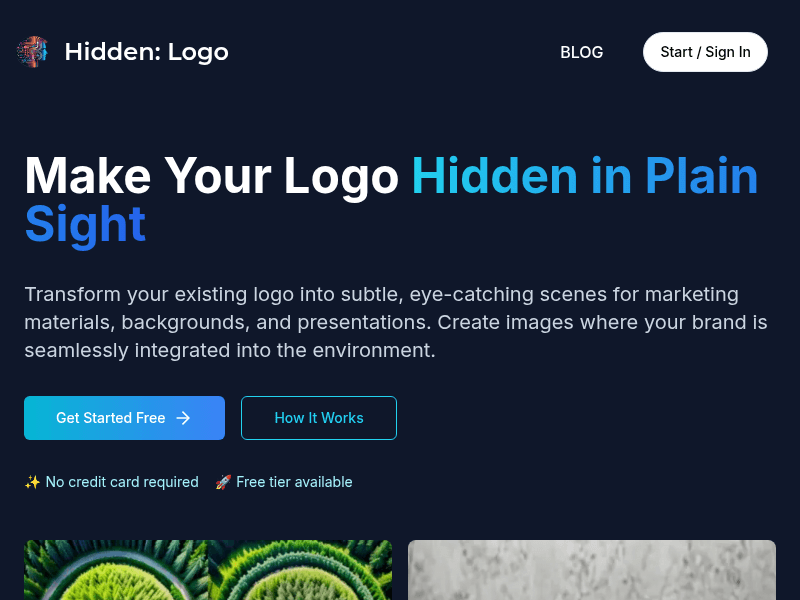 Hidden Logo