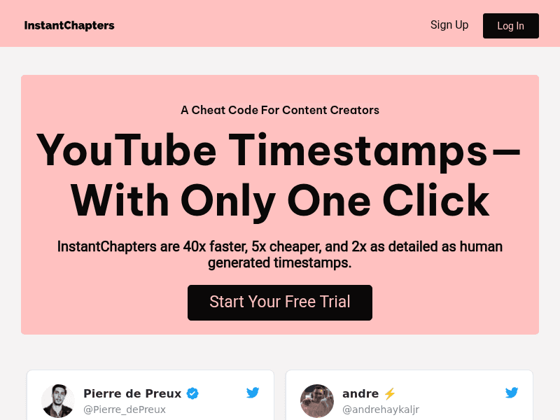 Instant Chapters