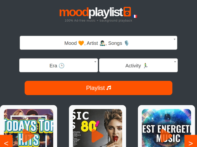 Moodplaylist.com