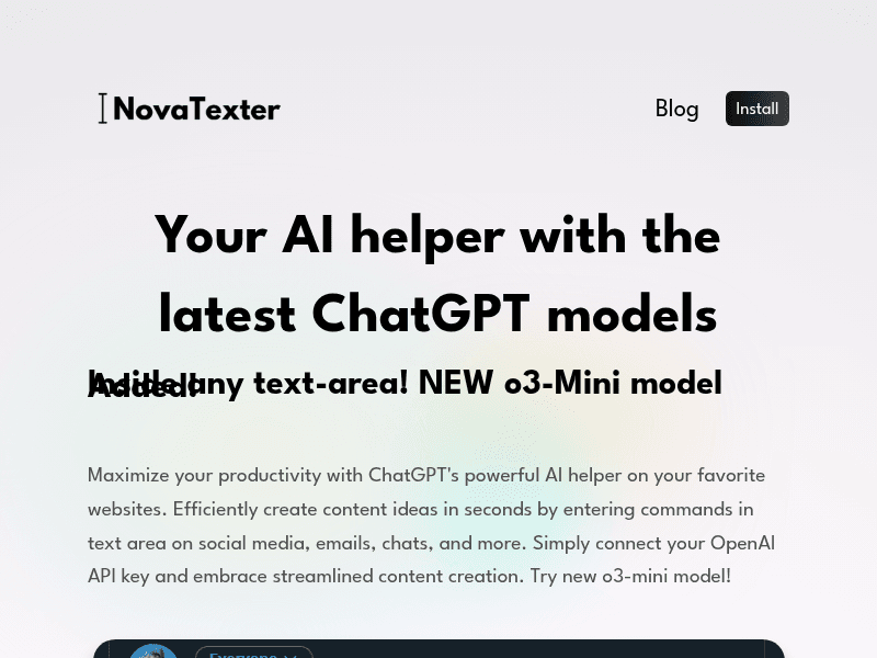 Novatexter