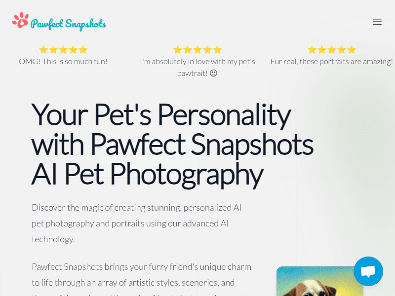Pawfect Snapshots