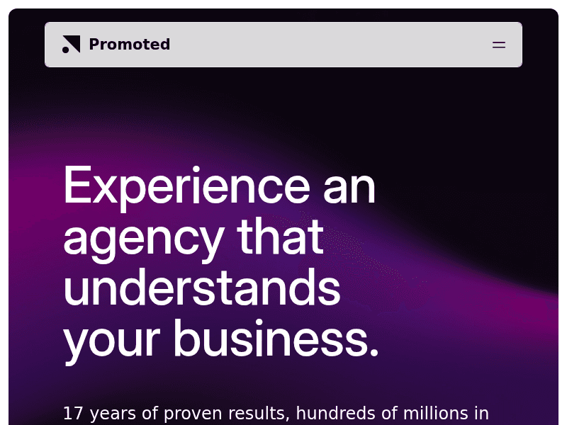 Promoted