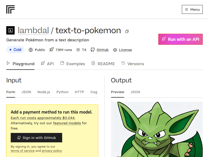 Text-To-Pokemon