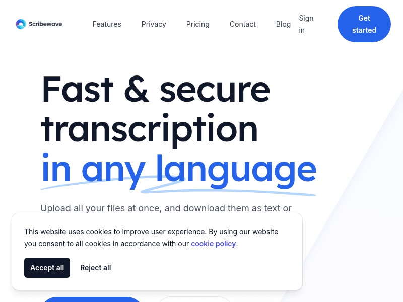 Scribewave AI