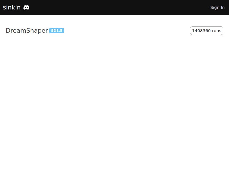 DreamShaper (Sinkin)