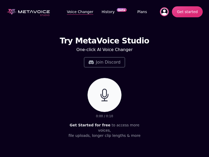 MetaVoice Studio