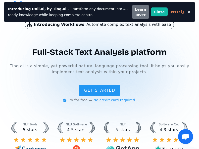 Tinq.ai - NLP API
