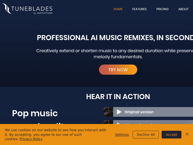 TuneBlades