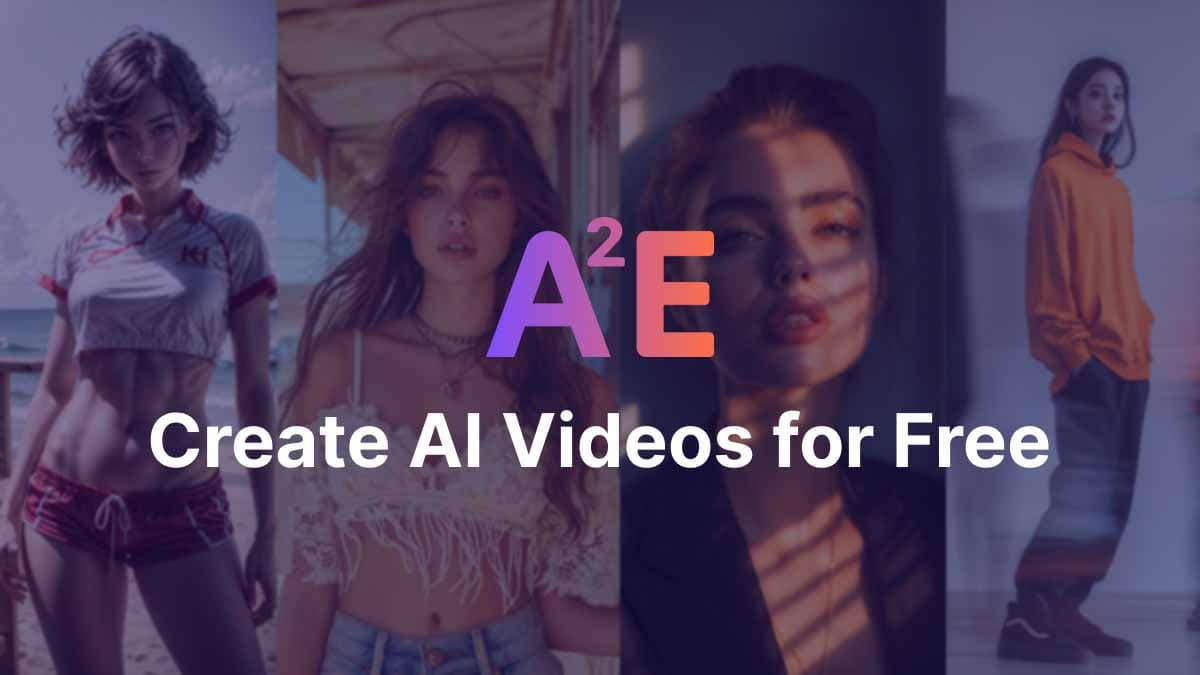 A2E AI video and avatar generation preview
