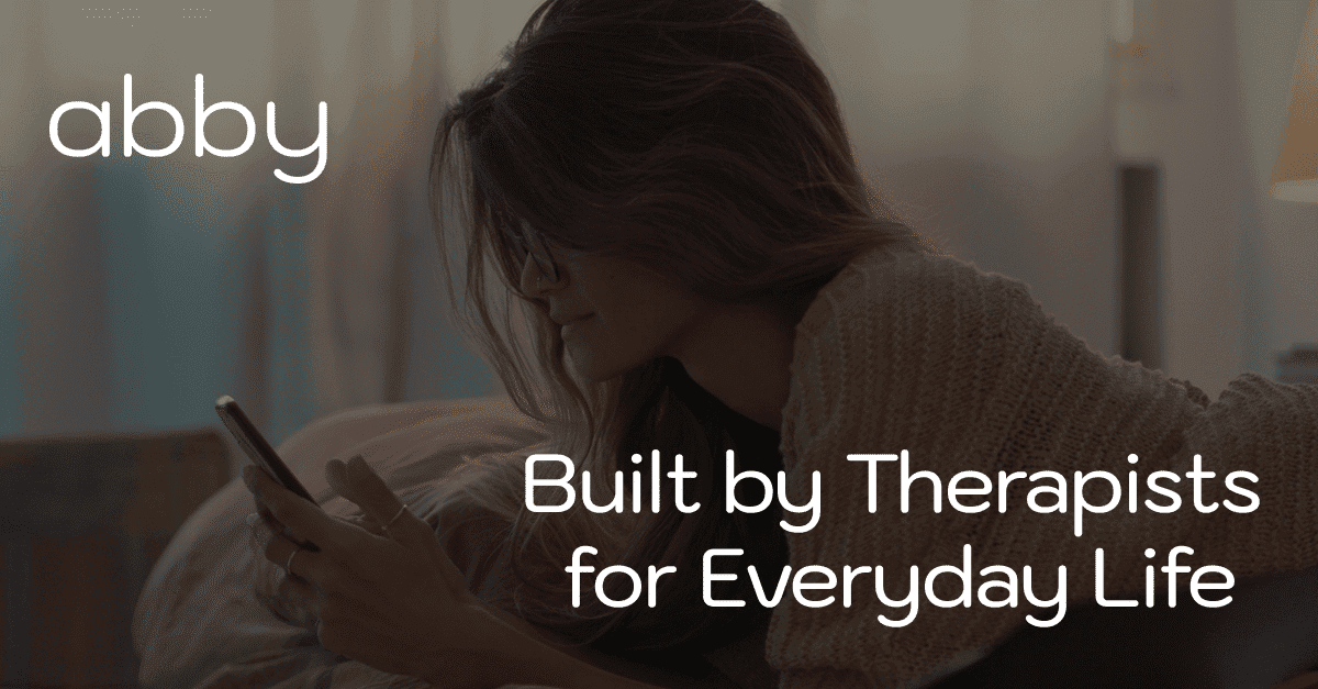 Abby AI therapist app preview