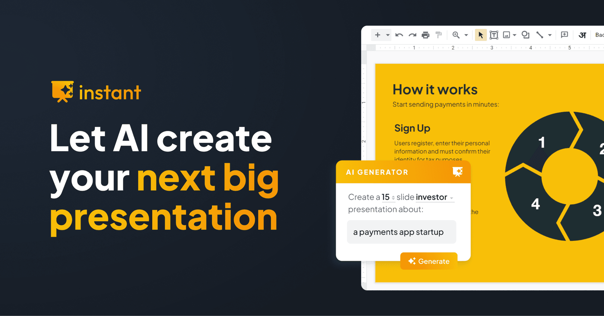 Instant AI for Google Slides official product preview