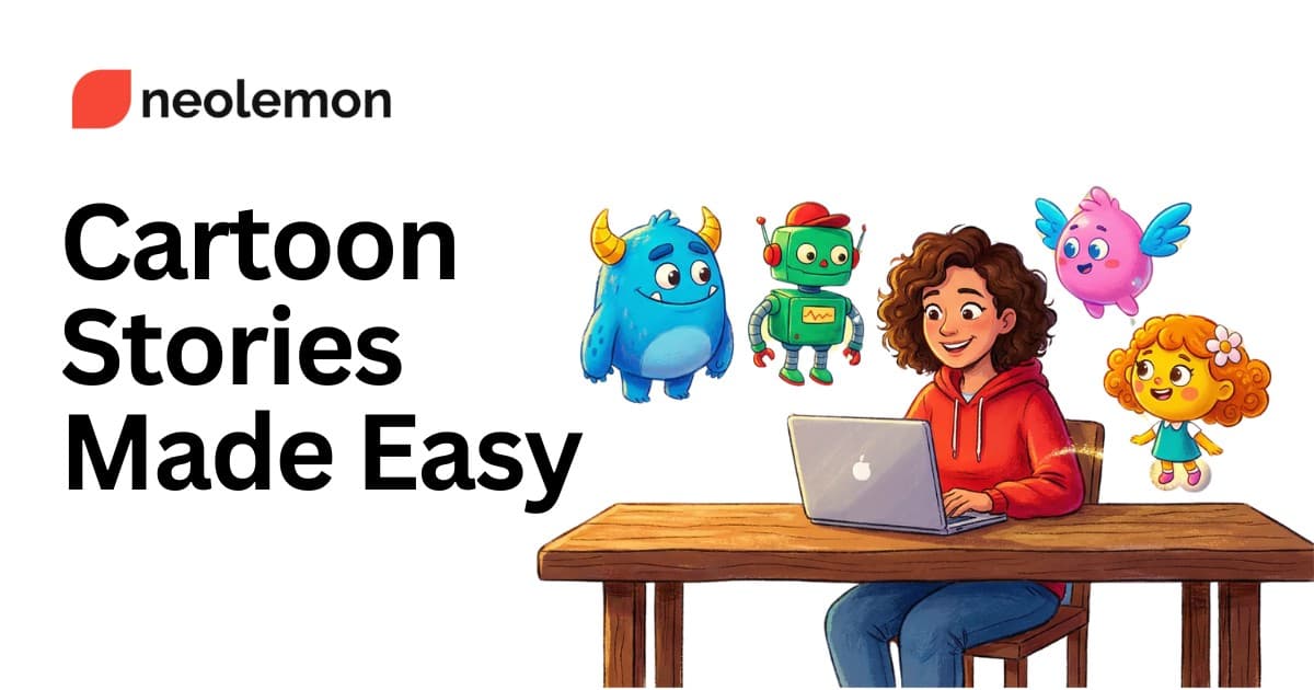 Neolemon consistent character AI preview image