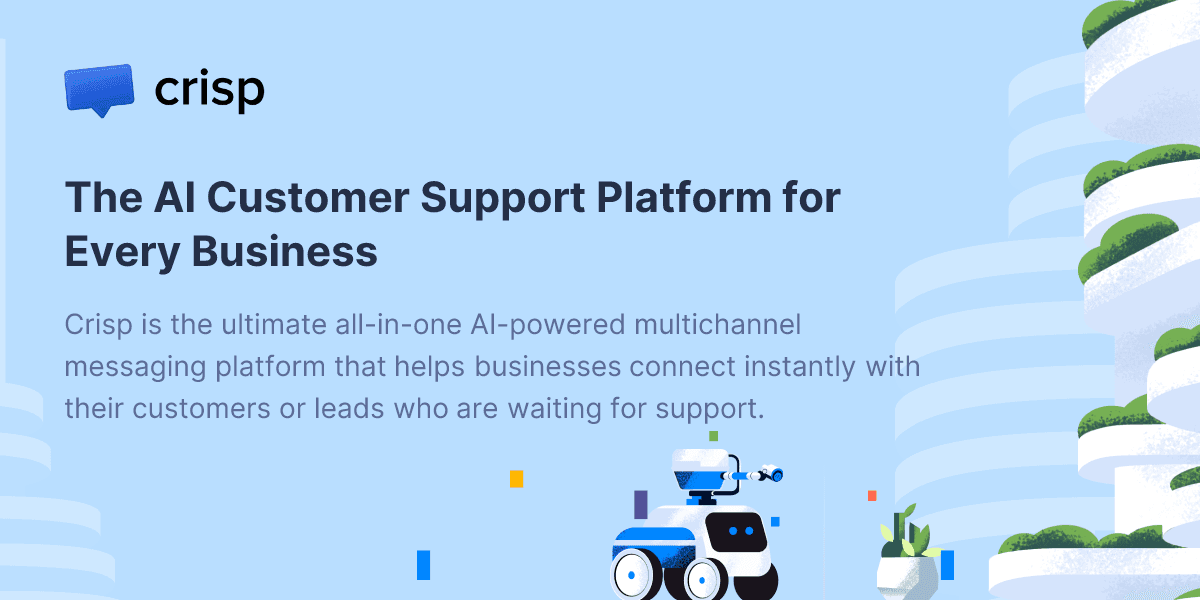 Crisp AI customer support platform preview