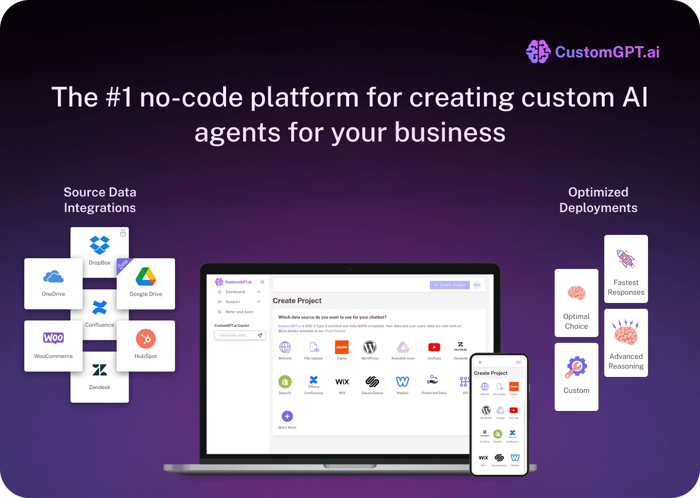 CustomGPT.ai product preview