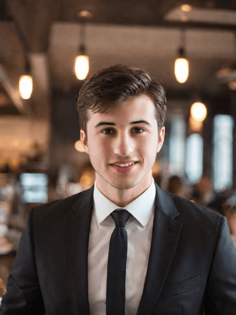 AI Headshots generated professional headshot example