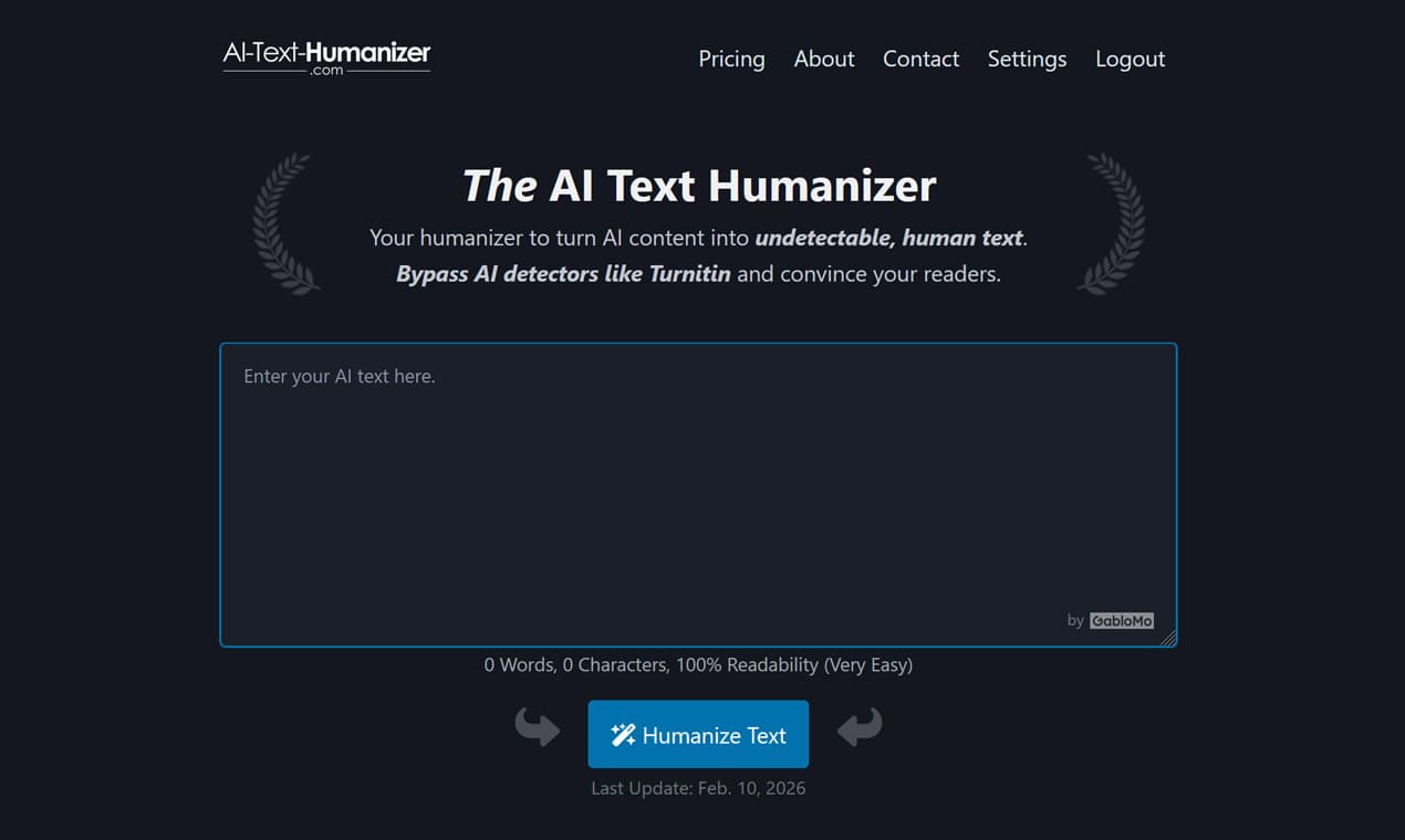 AI Text Humanizer official preview image