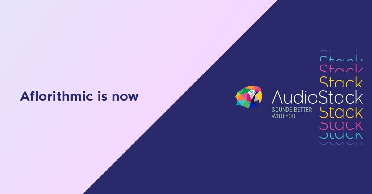 AudioStack official AI audio production preview image